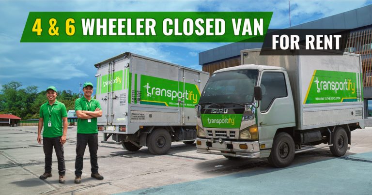 4 & 6 Wheeler Closed Van for Rent (40% Savings)