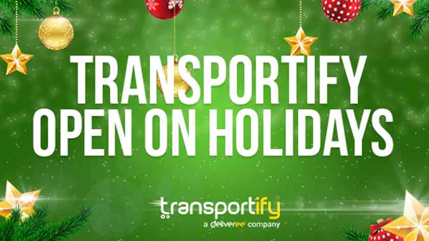 Transportify open on holidays