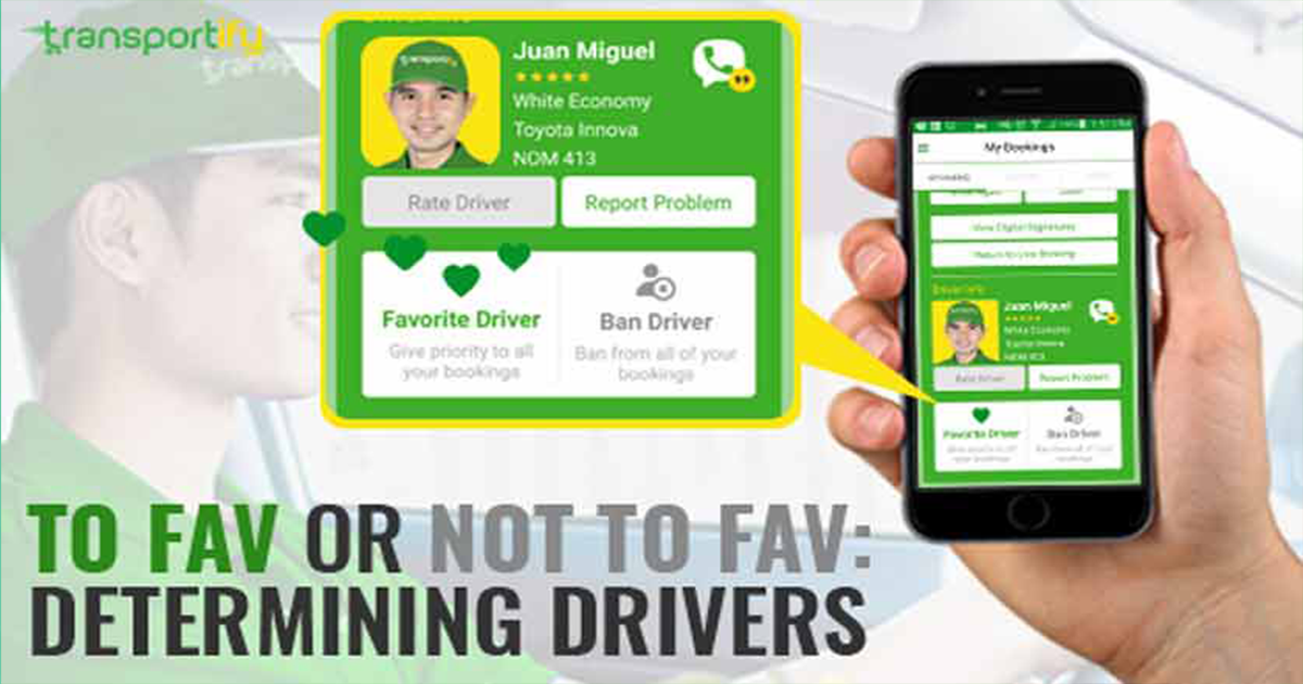 Truck Service App's Ban or Favorite Driver