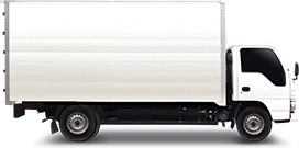 6W Canter Elf Truck Closed Van Extra Space Vehicle Image