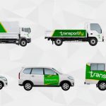 sticker on transportify services