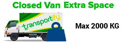 Closed Van Extra Space