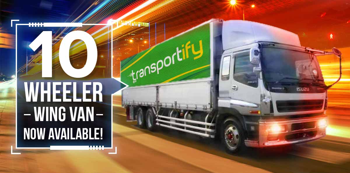 Transportify 10-Wheeler Wing Van