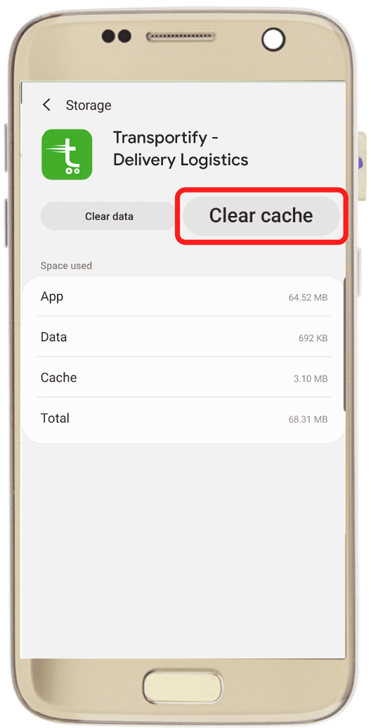 Troubleshoot Customer App Clear Cache