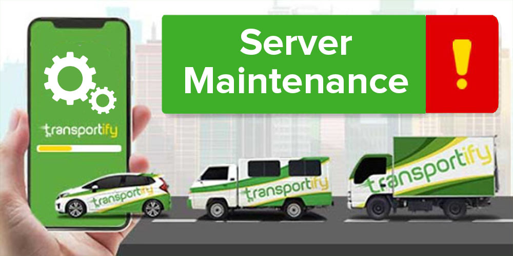 Server Maintenance Banner