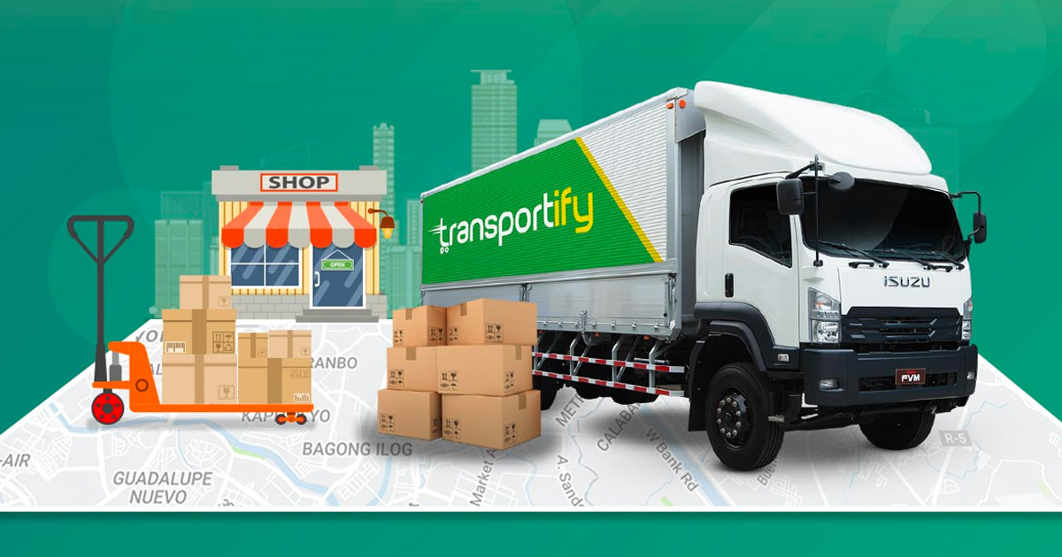 Transport and Logistics Deliver Packages