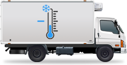 frozen truck