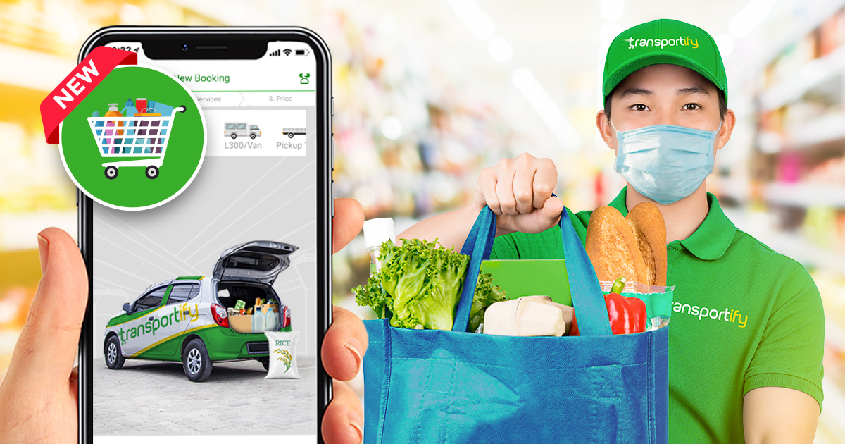 Online Grocery Delivery Shopping Transportify