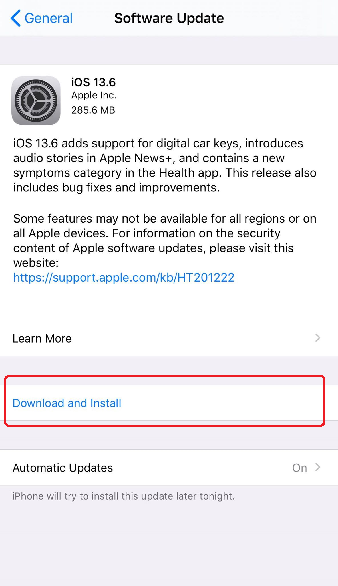 ios update instructions