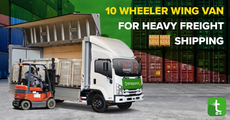 10 Wheeler Wing Van For Heavy Freight Shipping | Truck Hire