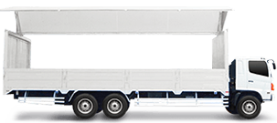 10 Wheeler Wing Van on a Cargo Delivery App (Lowest Price) QR