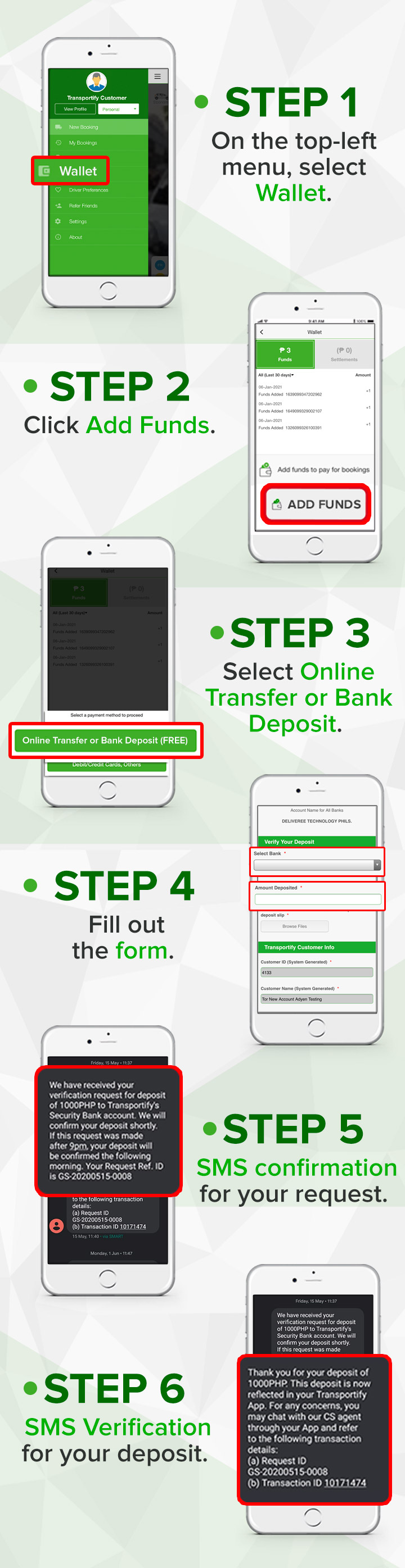 Bank Transfer Instructions