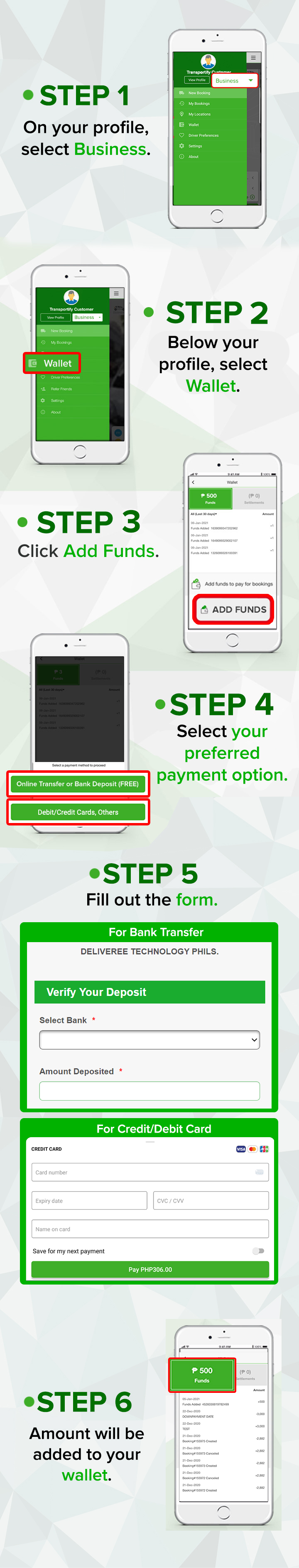 Add Funds to your BP Account - Mobile