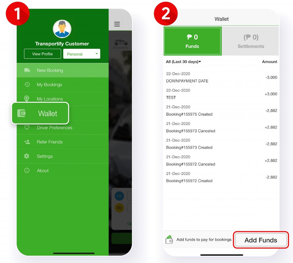 Interisland Topup Instructions