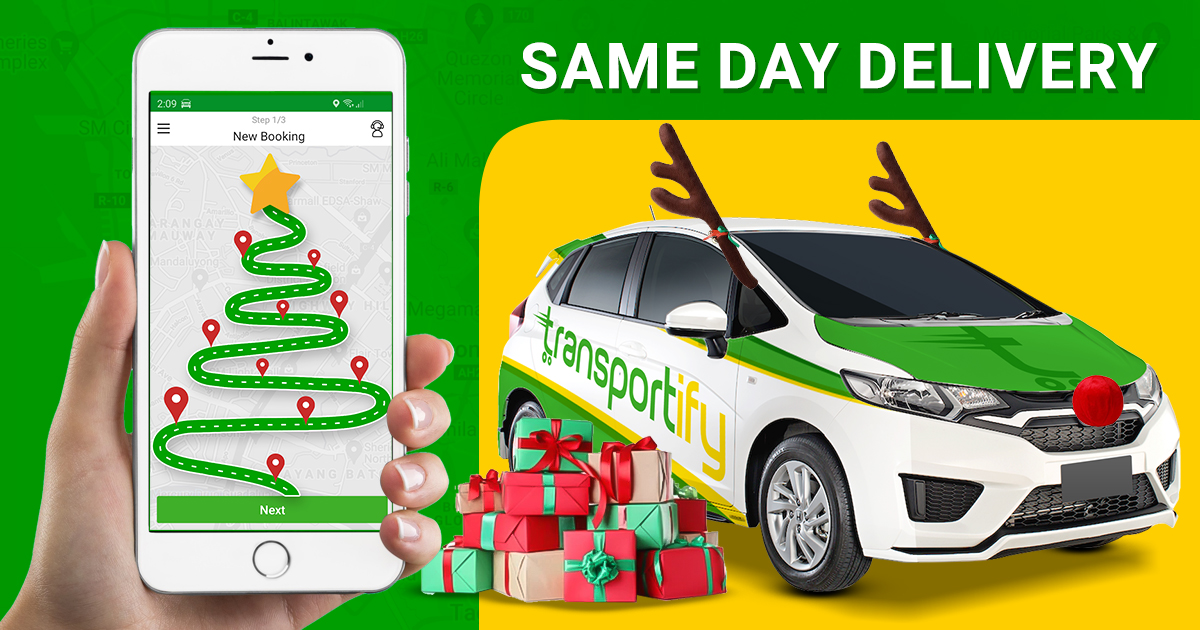 Magpadala Same Day Delivery Gifts Gamit ang Logistics Mobile App