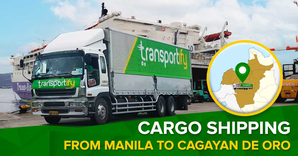 Cargo Shipping Manila to Cagayan De Oro | Interisland Transport