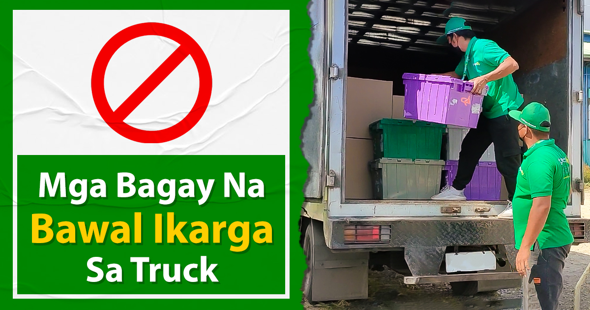 13 Mga Ipinagbabawal Na Bagay Sa Cargo Delivery App