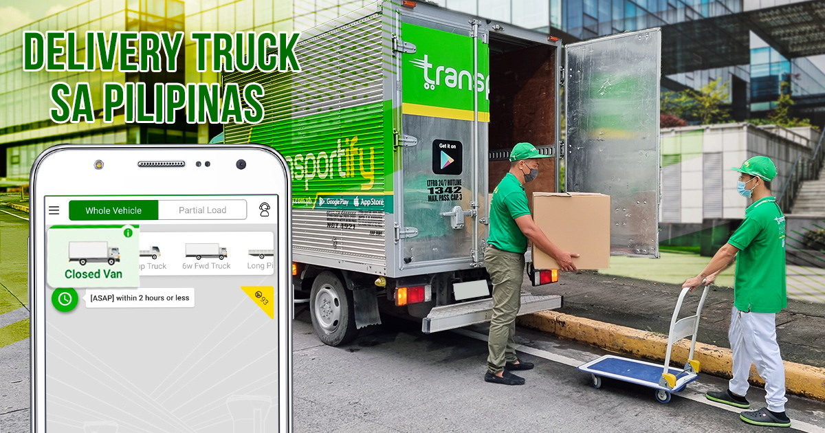 Delivery Truck Sa Pilipinas Para Sa Logistics