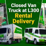 Same Day Delivery Closed Van Truck at L300 Rental