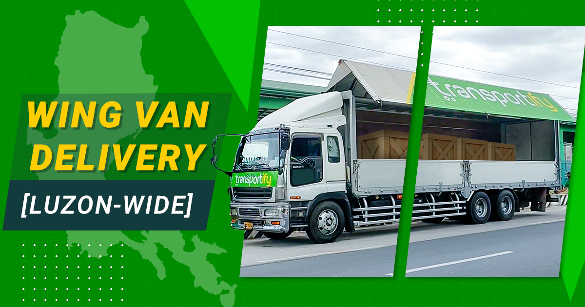 Truck Transport Gamit Ang 10 Wheeler Wing Van [Luzon-Wide]