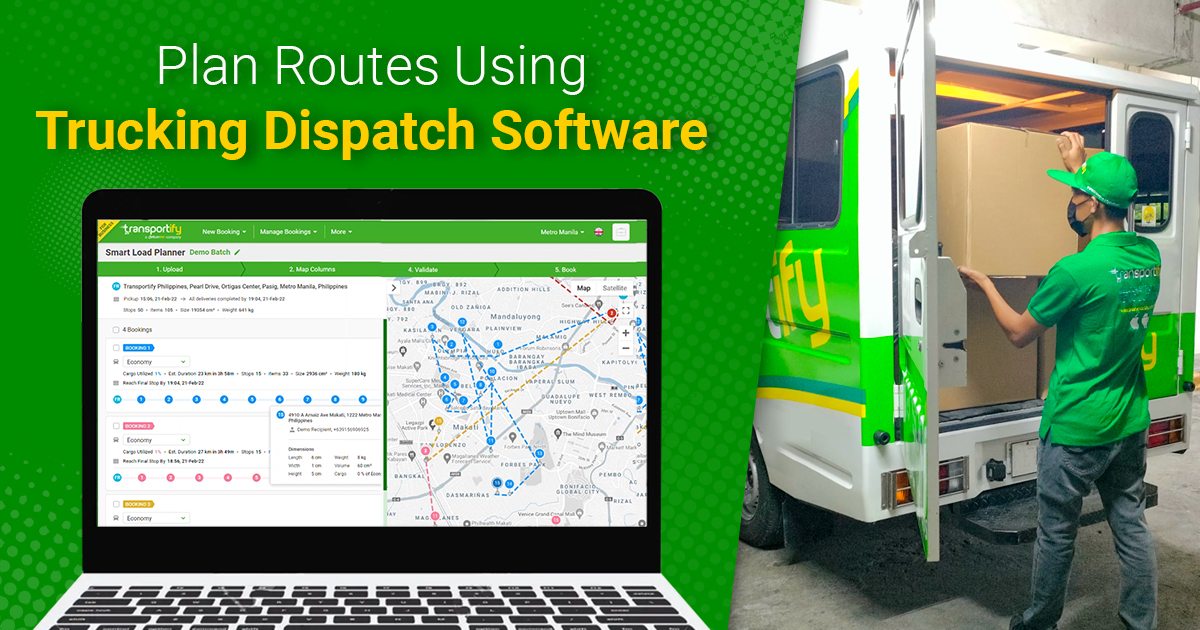 Plan Effective Delivery Routes Using Trucking Dispatch Software
