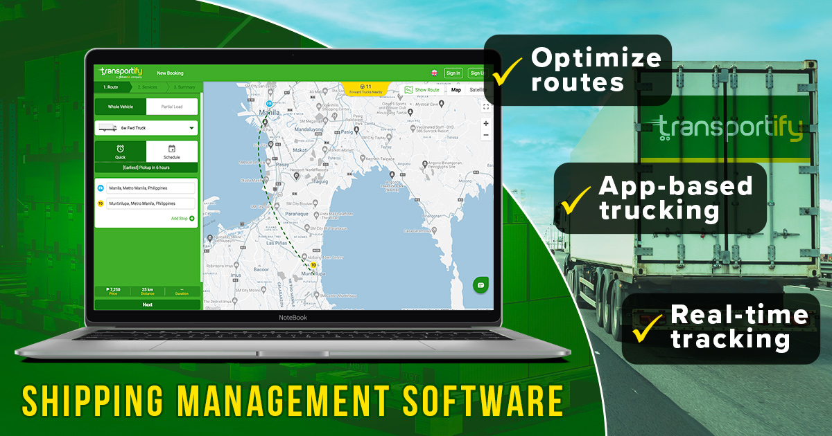 Shipping Management Software in the Philippines | Transportify