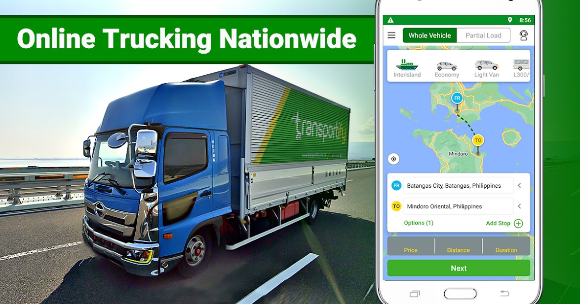 Online Trucking Company With Web and Mobile App | Transportify