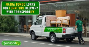 Using Bongo Lorry for Furniture Delivery with Transportify