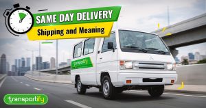 Same Day Delivery: Shipping and Meaning